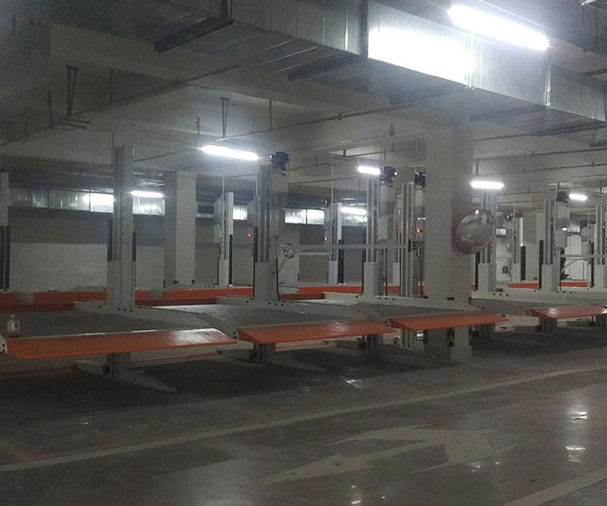甘肅兩層PSH型立體停車設(shè)備安裝