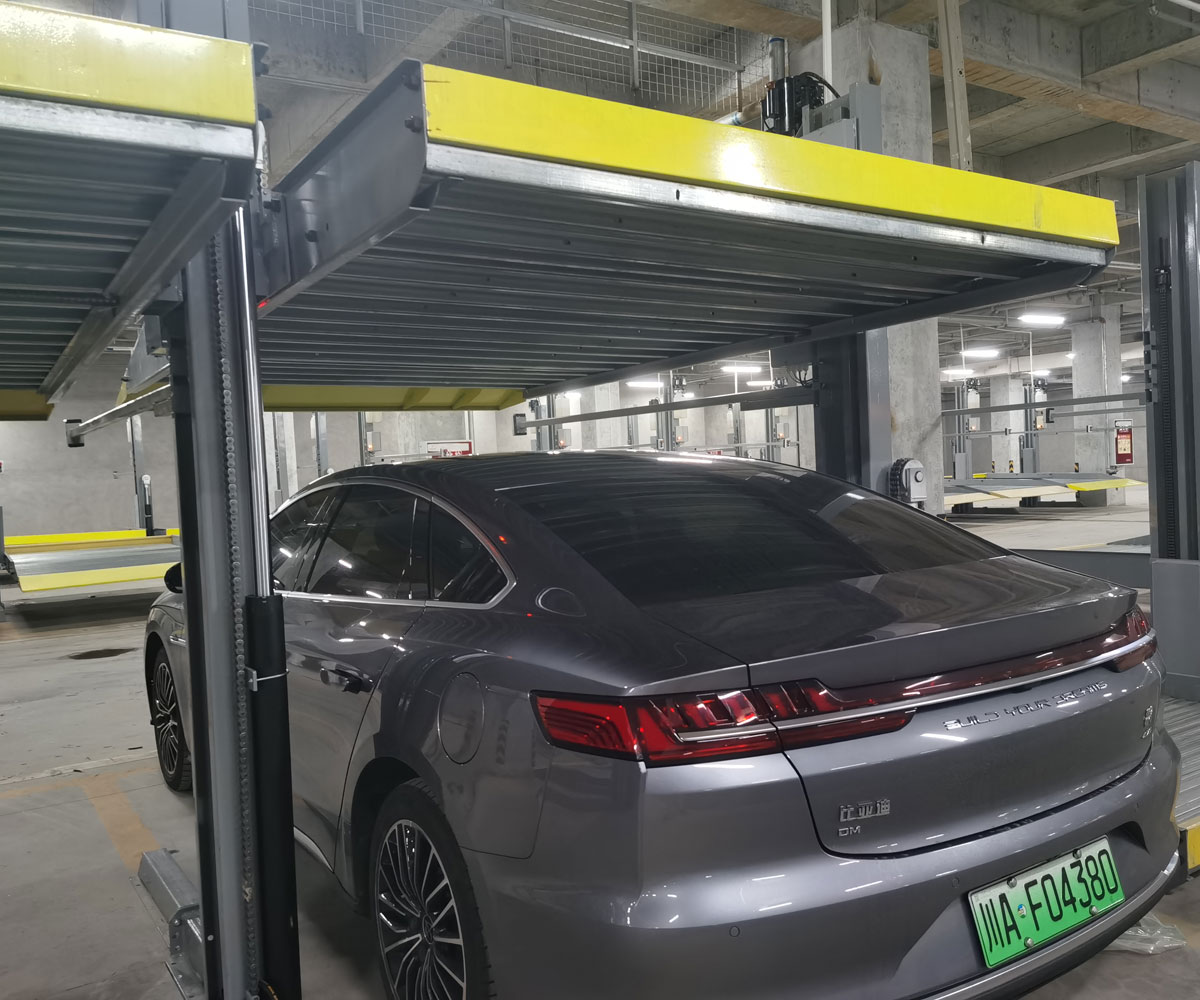 溫江PJS停車位改造