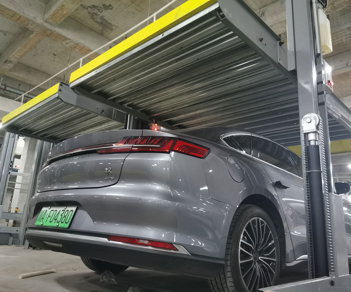 巴中PJS兩柱簡易升降機械式停車設備